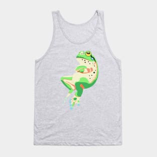 The green frog crossed arms Tank Top